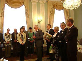 photo remise trophée Serge Reding