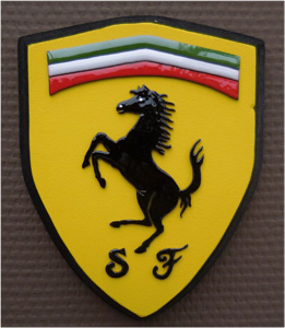 ecusson ferrari